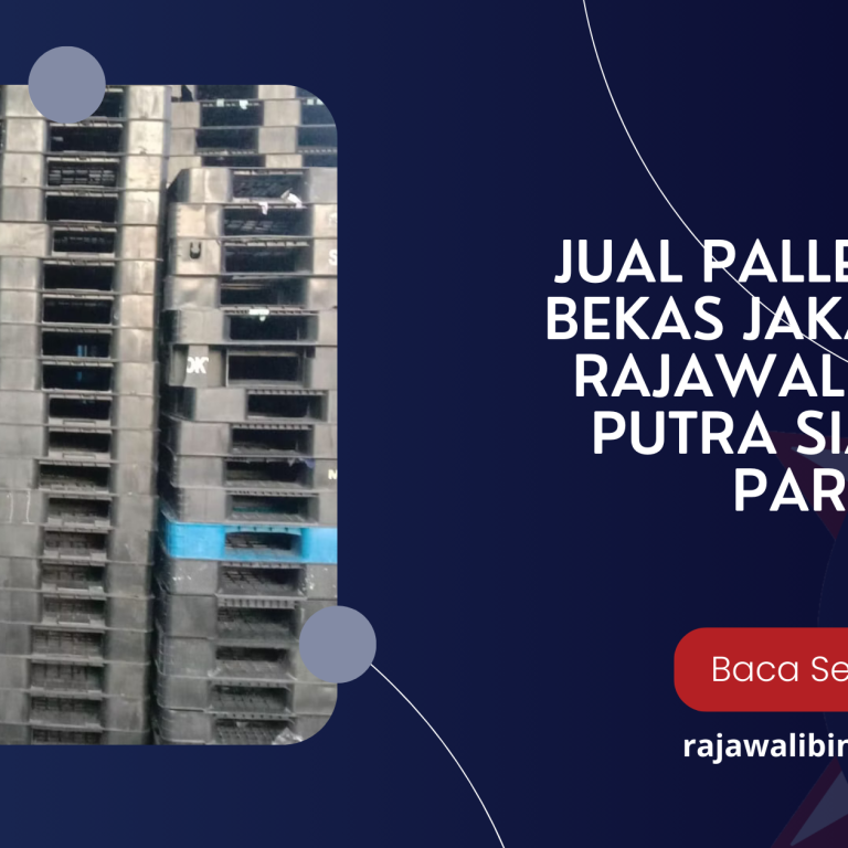 Jual Pallet Plastik Bekas Jakarta – PT Rajawali Bintang Putra Siap Suplai Partai Besar